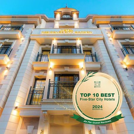 Residence City Garden - Certificate Of Excellence Top 10 Best Five-Stars City Hotels For 2024 Awarded By Htif Płowdiw Zewnętrze zdjęcie