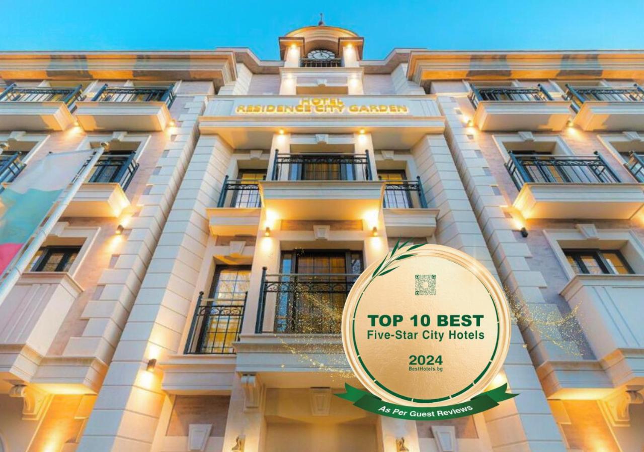 Residence City Garden - Certificate Of Excellence Top 10 Best Five-Stars City Hotels For 2024 Awarded By Htif Płowdiw Zewnętrze zdjęcie